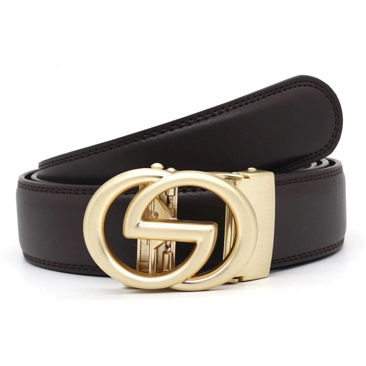 NEW Man Automatic Buckle Belt Casual Styish genuine Leather