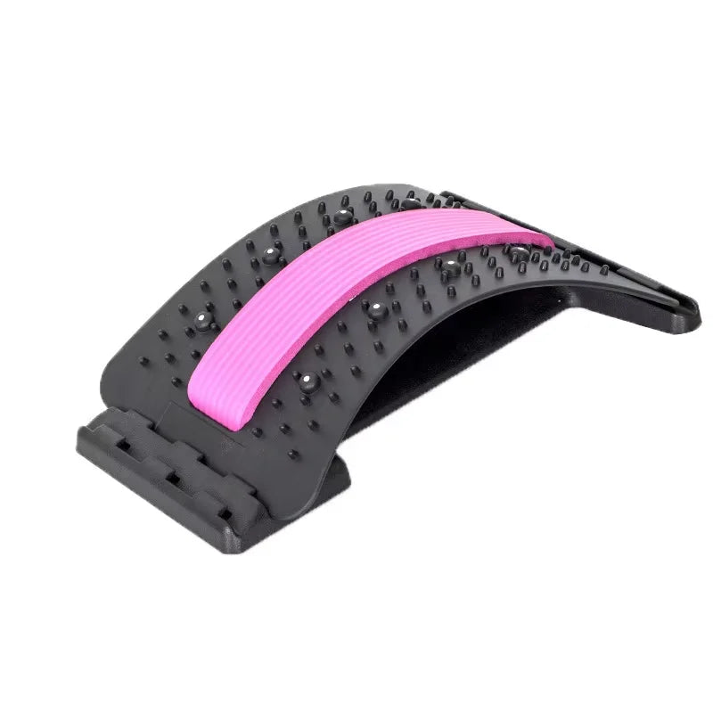 Multi-level back stretcher and pain relief device from SHOWLU FASHION STORE, featuring a sturdy back cracker for spinal stretching.