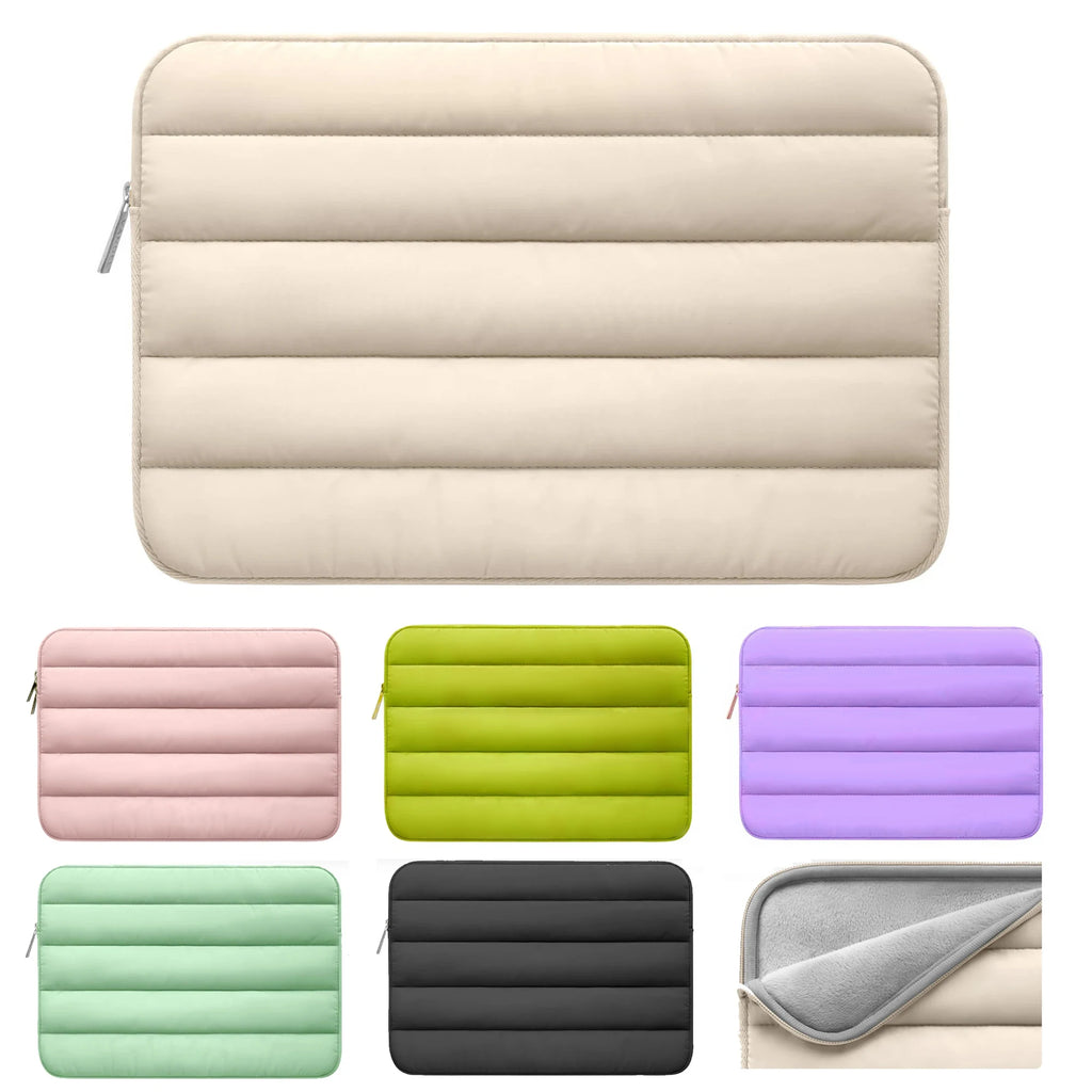 Laptop Bag Tablet Sleeve 9" 10" 11" 12.9" 13" 14" 15" 16" for iPad Air Pro XiaoMi Pad 6 for Samsung Huawei Shockproof Pouch Bag
