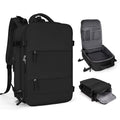 Showlu TSA-approved travel backpack for women with 15-inch laptop compartment, stylish design, and multiple storage pockets.