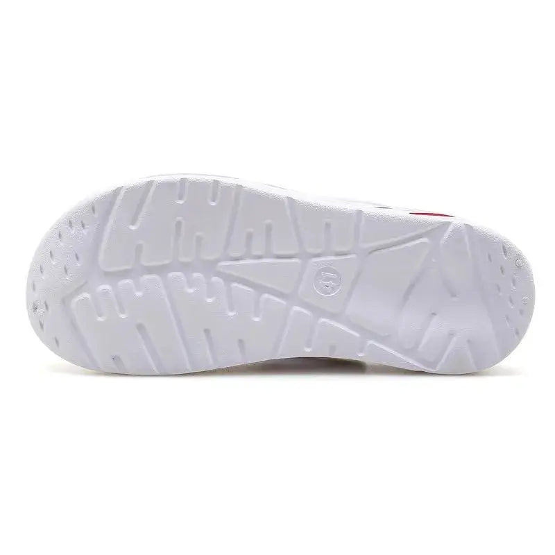 Men's lightweight EVA clogs from Showlu Fashion Store, casual outdoor garden sandals with open holes and flat design for outdoor wear.