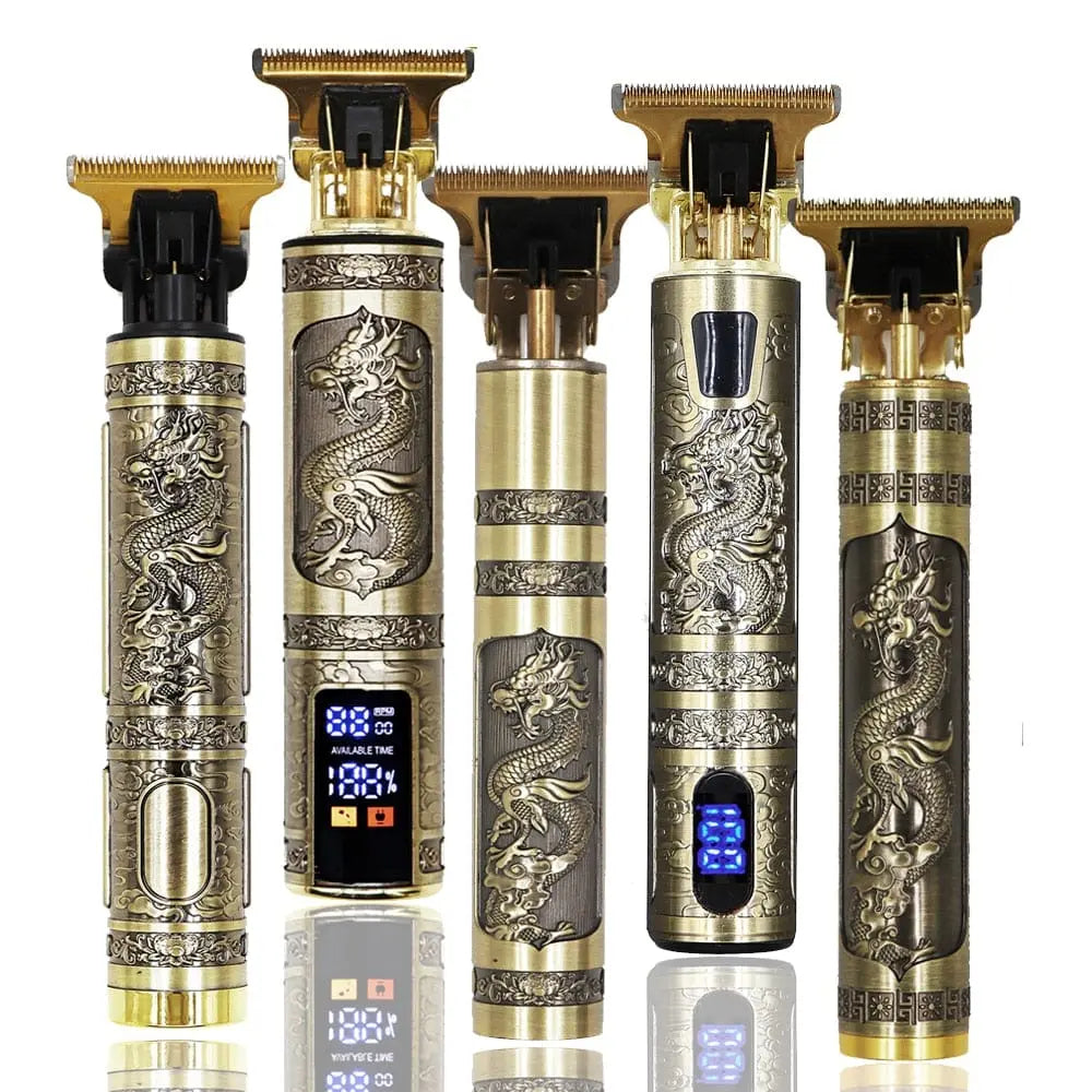 Vintage OHS Dragon T9 cordless hair clipper and trimmer for men, professional electric hair cutting and shaver machine