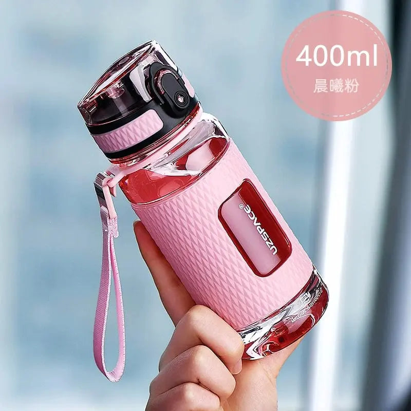 Showlu Fashion Store 1L Tritan sports water bottle with leakproof lid, large capacity, high-temperature resistant plastic, ideal for fitness.
