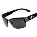Vintage Dawndesslo mirror lens sunglasses with retro design, UV400 protection, stylish eyewear for men and women.