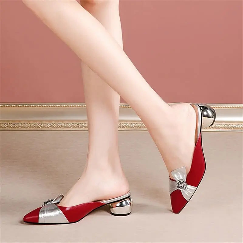 Beige pointed toe stiletto pumps for women featuring a sleek, classic high heel design by Showlu Fashion Store.