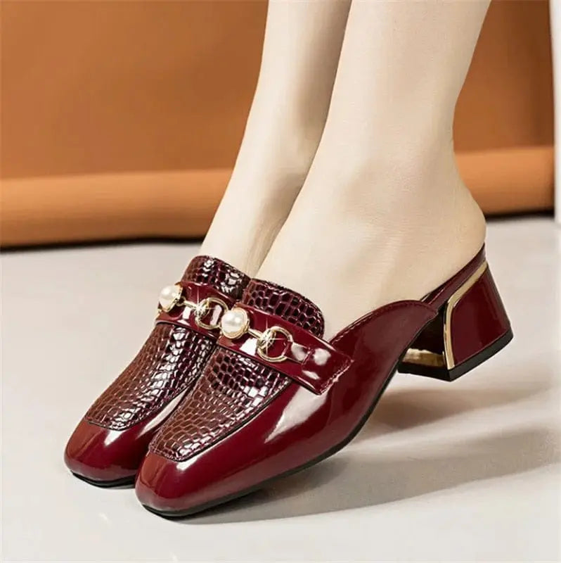 Beige pointed toe stiletto pumps for women with sleek high heels, stylish and comfortable from Showlu Fashion Store.