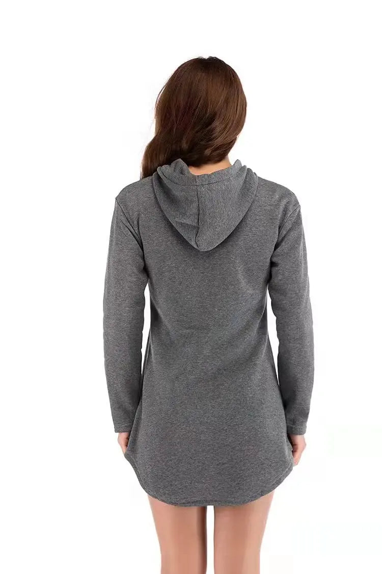 Women’s Showlu cotton sports hoodie for spring and autumn, breathable sweater suitable for training and casual wear.