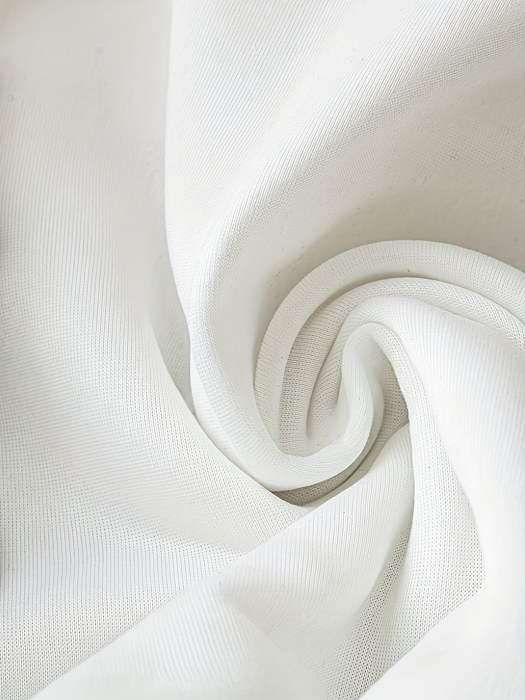White women's ruffled sleeve sweatshirt by SHOWLU FASHION STORE, featuring a casual knit pullover with stylish ruffle details.