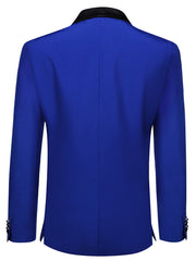 WSHOWY Mens Suit Jacket Blazer Wedding Blazer One Button Mens Tux Dress Suit Jacket Shawl Lapel for Dinner Prom Party SHOWLU FASHION STORE