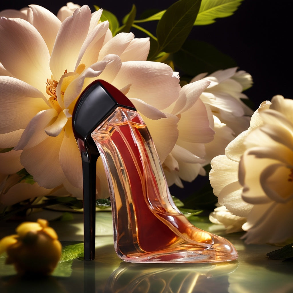 Chic women's Eau de Parfum by SHOWLU FASHION with fruity floral scent, elegant bottle, and stylish packaging.