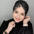 Showlu Fashion Force Modal Hijab for women, high stretch Islamic inner scarf, jersey material, head wrap, versatile Muslim hijab.