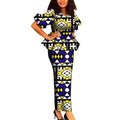 African Dashiki Ankara 2-piece skirt set by SHOWLU FASHION STORE, featuring cotton fabric for wedding and party wear.