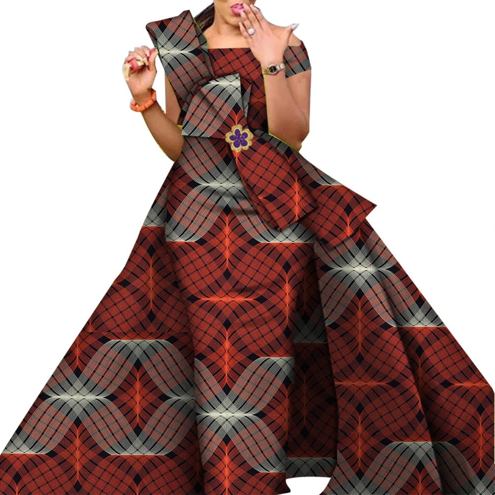 African print cotton Danshiki skirt from SHOWLU FASHION STORE, traditional wedding dress with vibrant patterns and comfortable fit