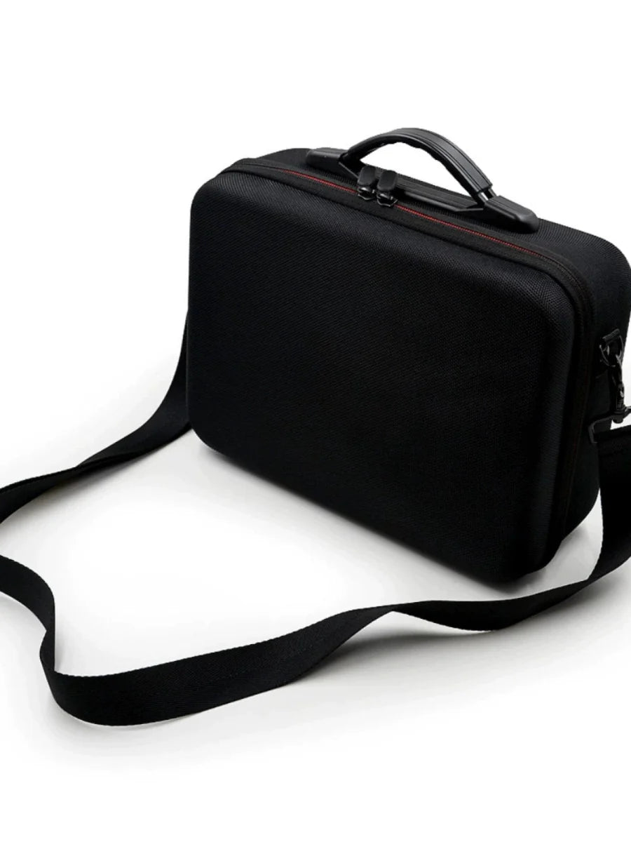 Waterproof PU leather Showlu DJI Mavic Air storage bag with shoulder strap, designed for secure drone and accessory transport.
