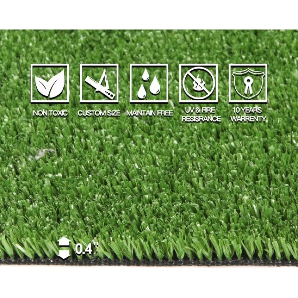 Artificial Grass Turf, Indoor Outdoor Fake Astroturf Rug Carpet Mat for Balcony Decor Backyard Patio Backdrop Fence Decorations - SHOWLU FASHION STORE