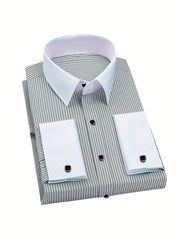 Formal  Men's Shirt with French Cuffs