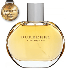 Burberry Classic Eau de Parfum for Women - 3.4oz/100ml Timeless Floral Perfume Spray, Iconic English Rose Fragrance, Long-Lasting Elegant Scent in Signature Check Packaging