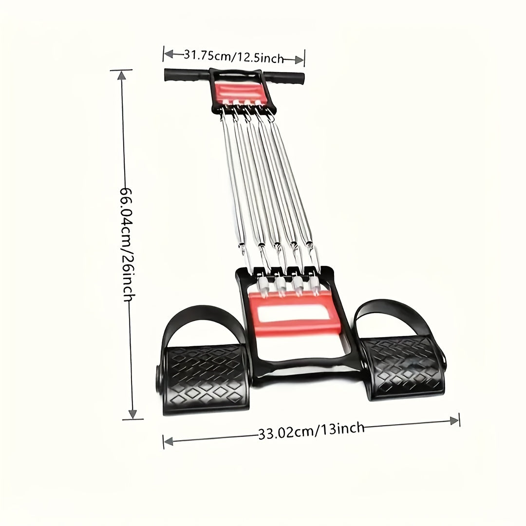 Showlu Stainless Steel Pedal Puller for adjustable resistance training, featuring durable construction and ergonomic design.