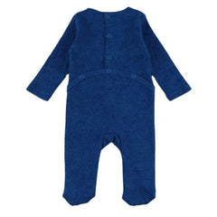 Baby romper and hat set kids clothes long sleeves rib cotton baby overall with footie romper autumn/winter demo wrap romper - SHOWLU FASHION STORE