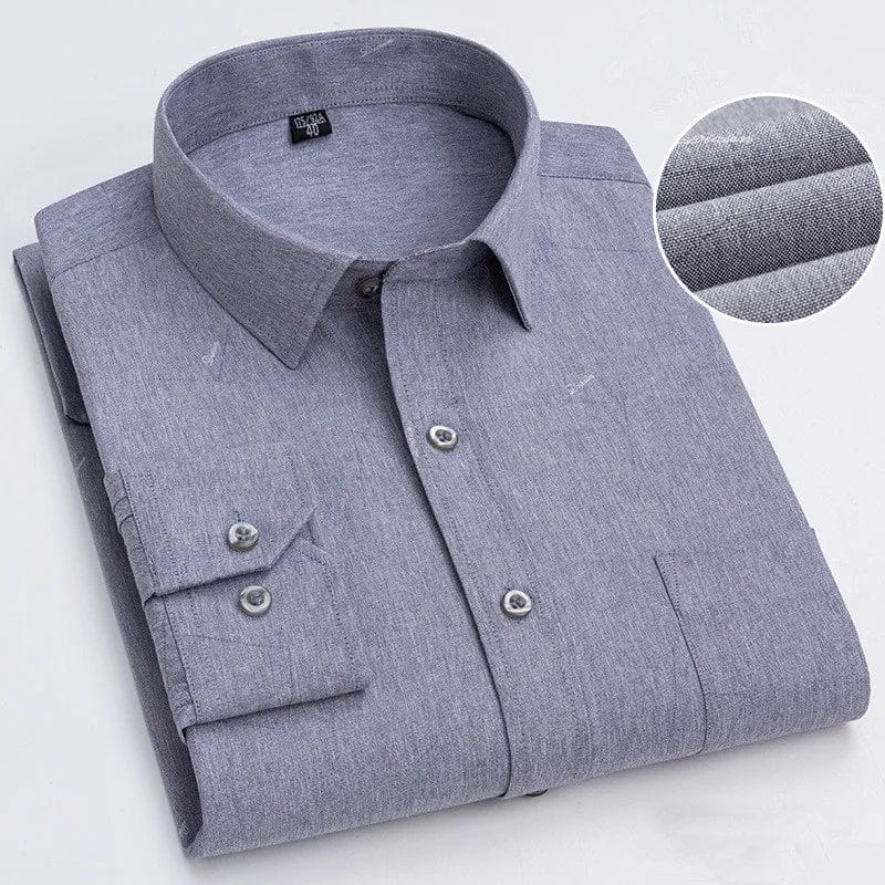 Bamboople men's long sleeve casual shirt by SHOWLU FASHION STORE, cotton fabric, printed design, standard fit, button-down for men.