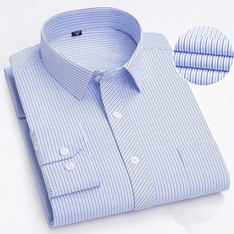 Bamboople men's long sleeve casual shirt by SHOWLU FASHION STORE, with fashion print, cotton fabric, standard fit, button-down design.