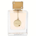 Armaf Club De Nuit Women's Eau De Parfum floral rose spray in 3.4oz bottle, showcasing elegant perfume packaging and rose design.