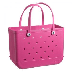 Large waterproof EVA jelly beach bag by Showlu Fashion, featuring a clear, hole-punched design and shoulder strap for outdoor use.