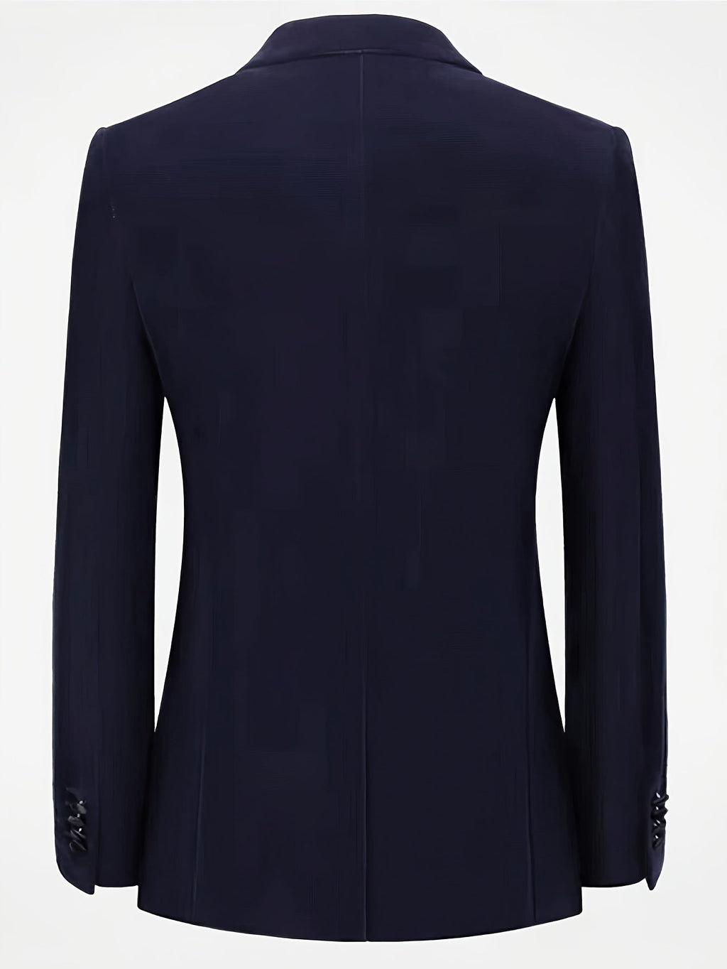 Royal blue velvet men's double-breasted blazer by SHOWLU FASHION STORE, featuring classic tailoring and stylish lapel details.