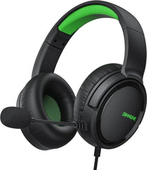 BINNUNE BG02 Gaming Headset with Mic for Xbox Series X|S Xbox One PS4 PS5 PC Switch, Wired Gamer Headphones - SHOWLU FASHION STORE