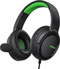 BINNUNE BG02 Gaming Headset with Mic for Xbox Series X|S Xbox One PS4 PS5 PC Switch, Wired Gamer Headphones - SHOWLU FASHION STORE