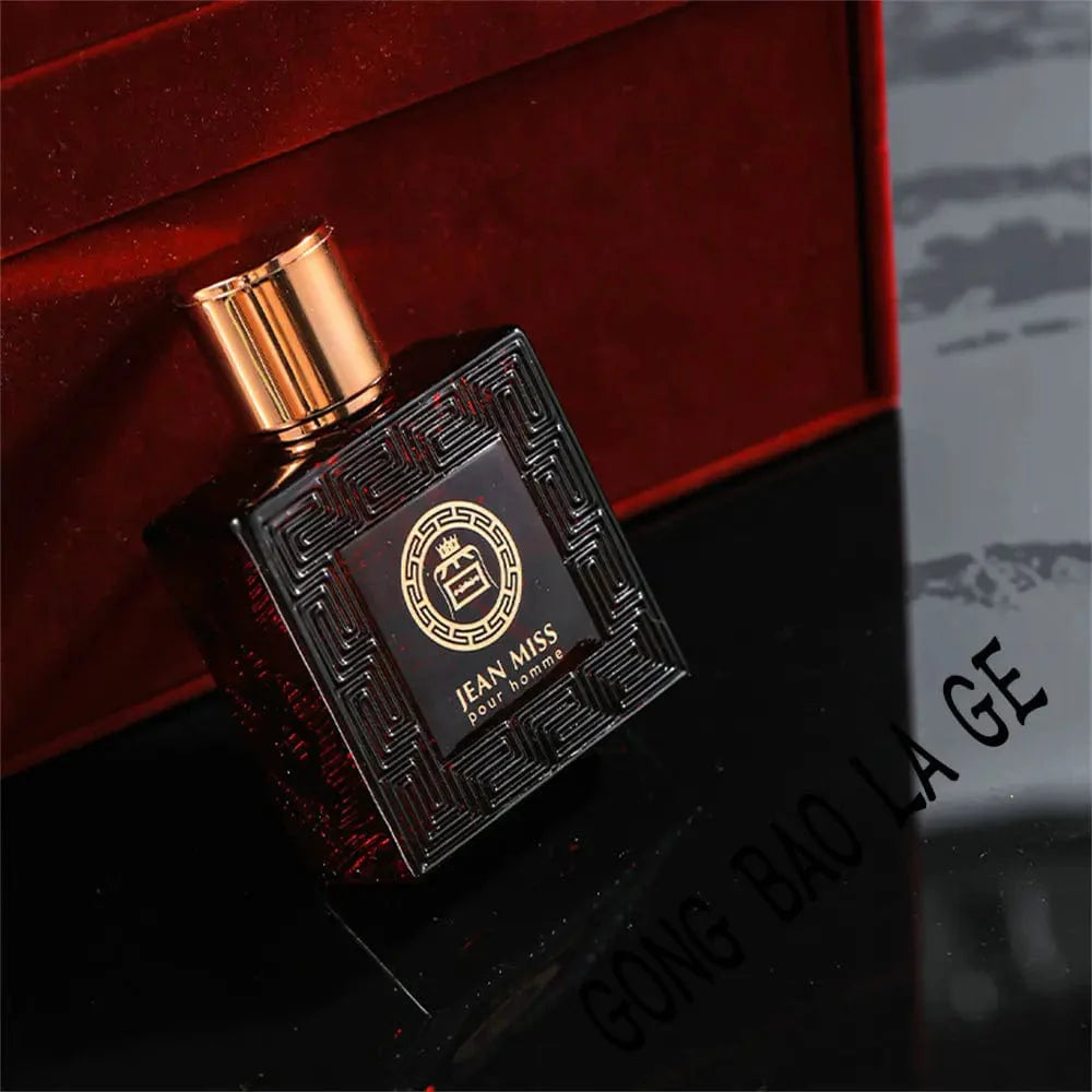 SHOWLU FASHION STORE Jean Miss Eau De Parfum for Men, 50ml floral scent cologne with sleek bottle, designed for lasting freshness and attraction.