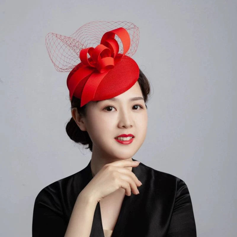 Elegant floral bridal headdress by Showlu Fashion, featuring intricate design perfect for wedding or special occasion attire.