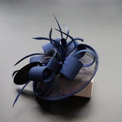 British Retro Mesh Feather Dinner Dress Catwalk Horse - SHOWLU FASHION STORE