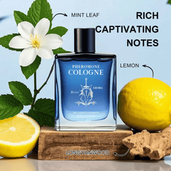 1.7 oz Pheromone Cologne for Men - 8-Hour Long-Lasting Freshness, ( Vanilla Woody Scent) SHOWLU FASHION STORE