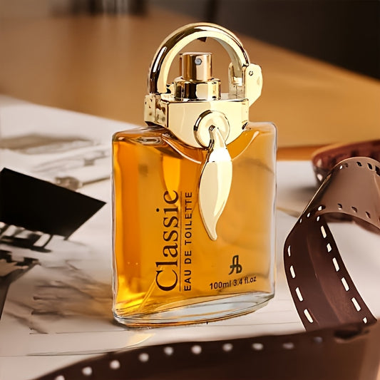 3.4oz Middle East Perfume for Women & Men - Alcohol-Free Long-Lasting 24H Oriental Fragrance, Sulfate-Free Elegant Scent for Business, Parties, Dates, Daily Wear, Business Fragrance, Sophisticated Design, Decorative Label Des