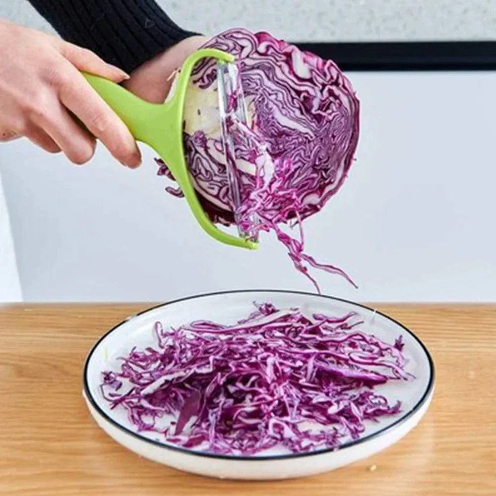 Showlu Fashion Store LEENKEA cabbage slicer and vegetable grater for shredding cabbage, carrots, cucumbers, and potatoes in the kitchen.