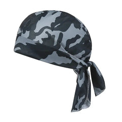 Camouflage Headband Bandana Handkerchief Head Man Pirate Hat Cycling Hood Sun Protection Sports Breathable Printed Headscarf - SHOWLU FASHION STORE