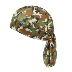 Camouflage Headband Bandana Handkerchief Head Man Pirate Hat Cycling Hood Sun Protection Sports Breathable Printed Headscarf - SHOWLU FASHION STORE