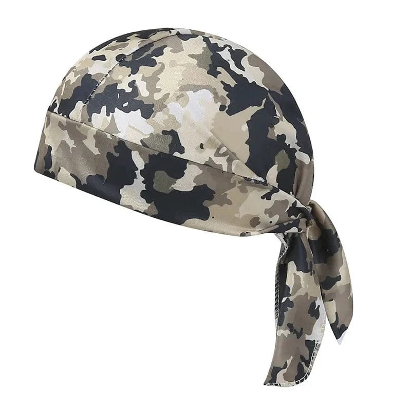 Camouflage Headband Bandana Handkerchief Head Man Pirate Hat Cycling Hood Sun Protection Sports Breathable Printed Headscarf - SHOWLU FASHION STORE