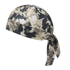 Camouflage Headband Bandana Handkerchief Head Man Pirate Hat Cycling Hood Sun Protection Sports Breathable Printed Headscarf - SHOWLU FASHION STORE