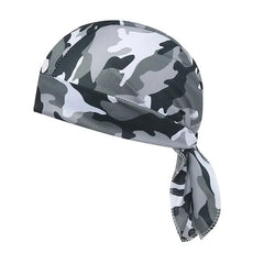Camouflage Headband Bandana Handkerchief Head Man Pirate Hat Cycling Hood Sun Protection Sports Breathable Printed Headscarf - SHOWLU FASHION STORE