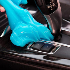 Car Cleaning Gel Universal Detailing Kit Automotive Dust Car Crevice Cleaner Slime Auto Air Vent Interior Detail Removal for Car Putty Cleaning Keyboard Cleaner Car Accessories Blue - SHOWLU FASHION STORE