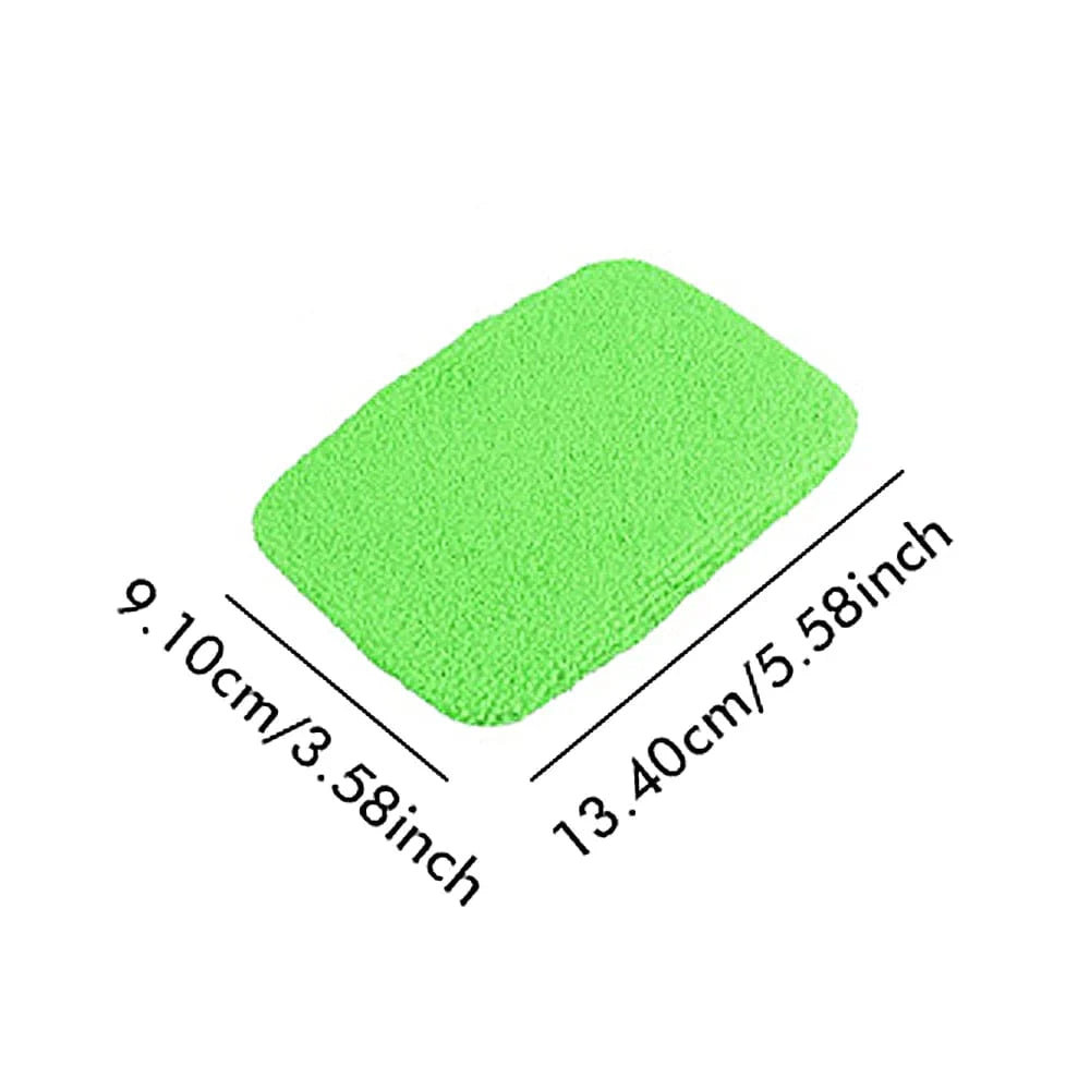 Showlu Car Window Cleaning Brush Kit with long handle for windshield and auto glass cleaning, includes wiper and cleaning towel.