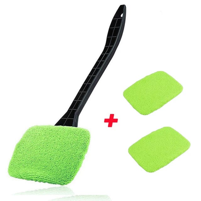 Car Window Windshield Cleaner Brush Wiper Microfiber Cloth Auto Cleaning Wash Brush With Long Handle Car Accessories - SHOWLU FASHION STORE