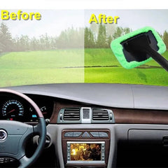 Car Window Windshield Cleaner Brush Wiper Microfiber Cloth Auto Cleaning Wash Brush With Long Handle Car Accessories - SHOWLU FASHION STORE