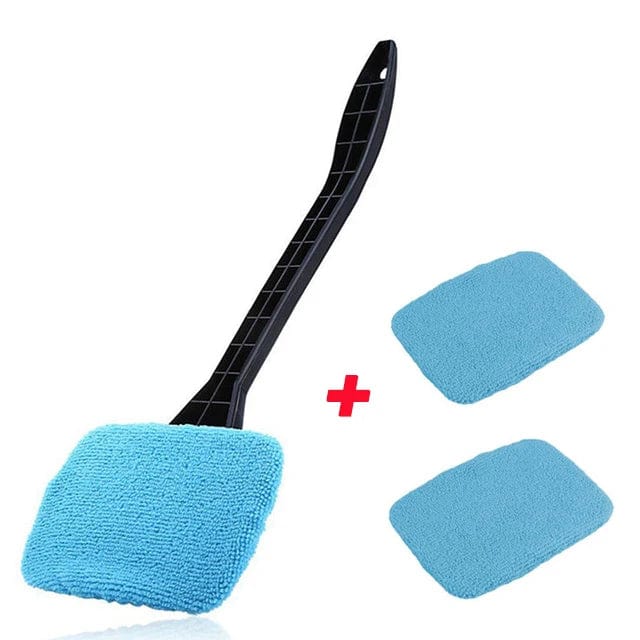 Car Window Windshield Cleaner Brush Wiper Microfiber Cloth Auto Cleaning Wash Brush With Long Handle Car Accessories - SHOWLU FASHION STORE