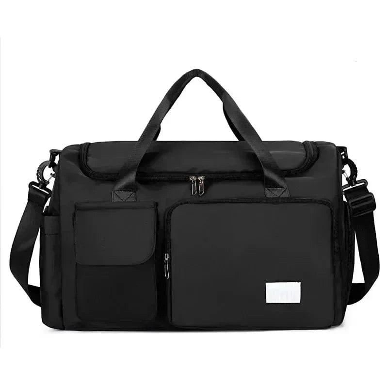 Large BAICHIGANTOU travel duffel bag by SHOWLU FASHION STORE with shoe compartment, suitable for gym, weekend trips, and overnight travel.