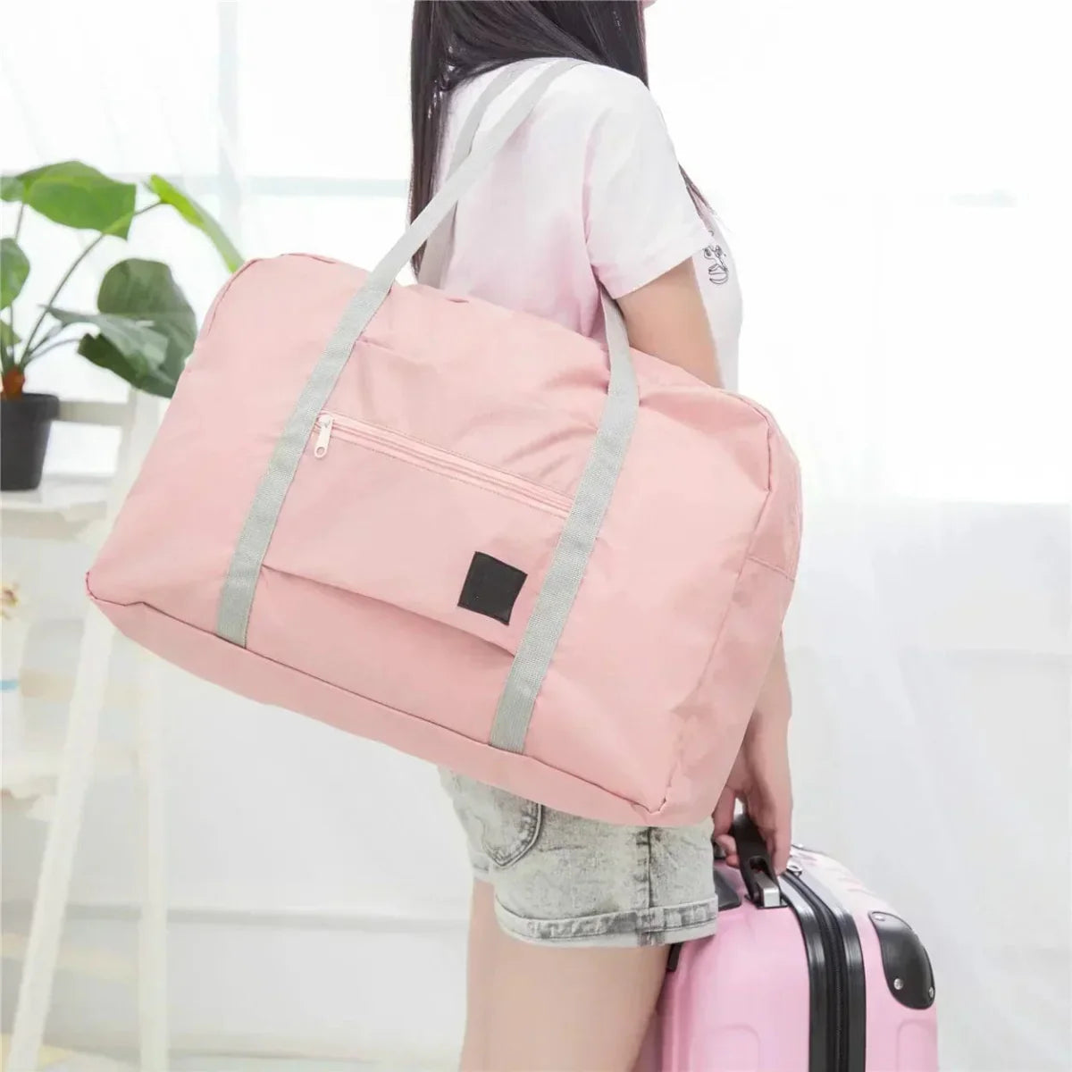 BAICHIGANTOU large travel duffel bag by SHOWLU FASHION STORE with shoe compartment, ideal for gym, weekend trips, and overnight travel