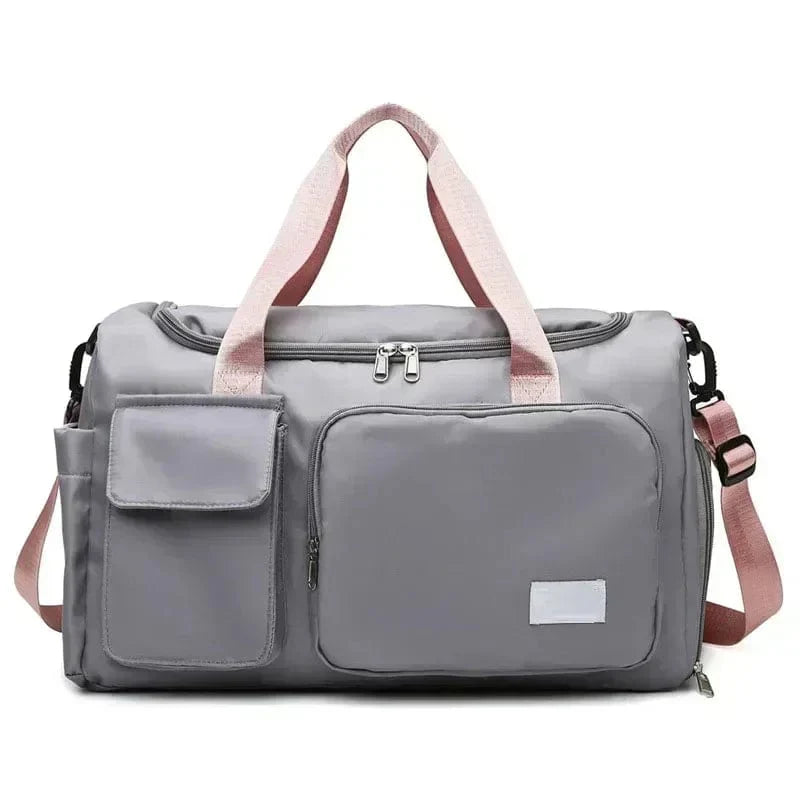 Large BAICHIGANTOU travel duffel bag by SHOWLU FASHION with shoe compartment, ideal for gym, weekend trips, and overnight travel.