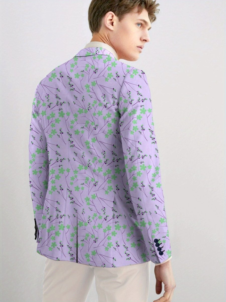 SHOWLU FASHION men's casual American style blazer with skinny fit and lapel, ideal for young fashion enthusiasts.